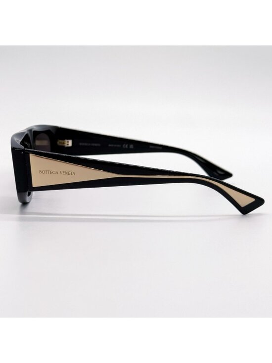 NEW BOTTEGA VENETA SUNGLASSES BV1277S 001 WOMEN BLACK EYEWEAR